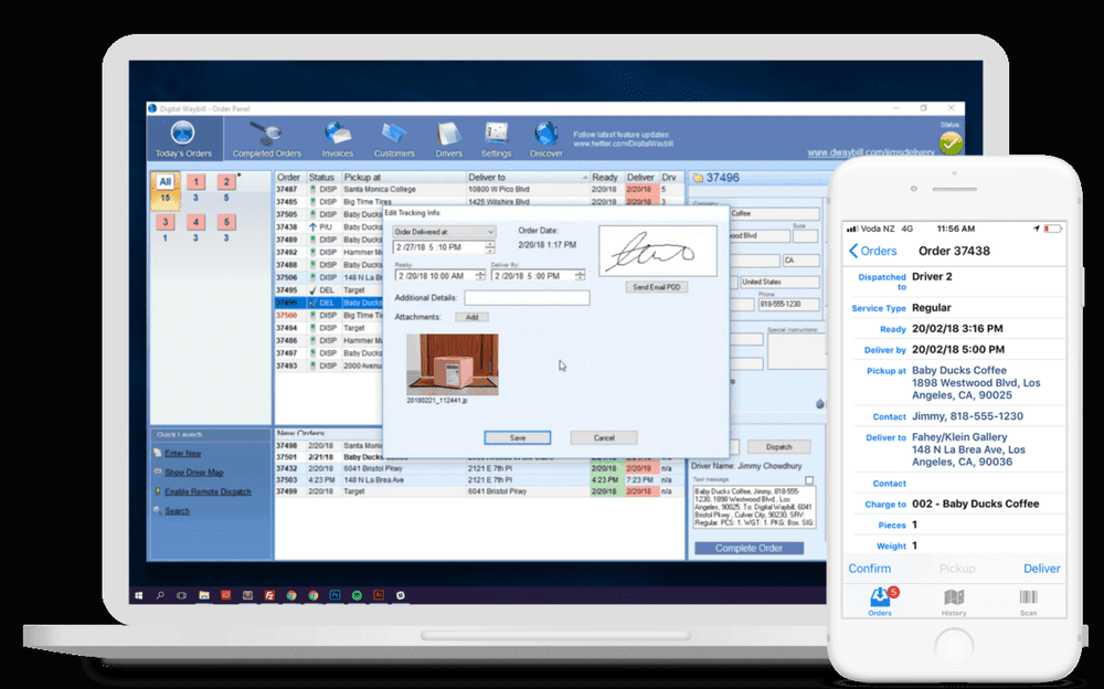 Courier Service Software 1