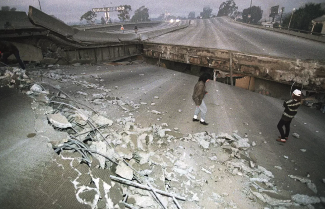 A-1 Courier During the Northridge Earthquake 1