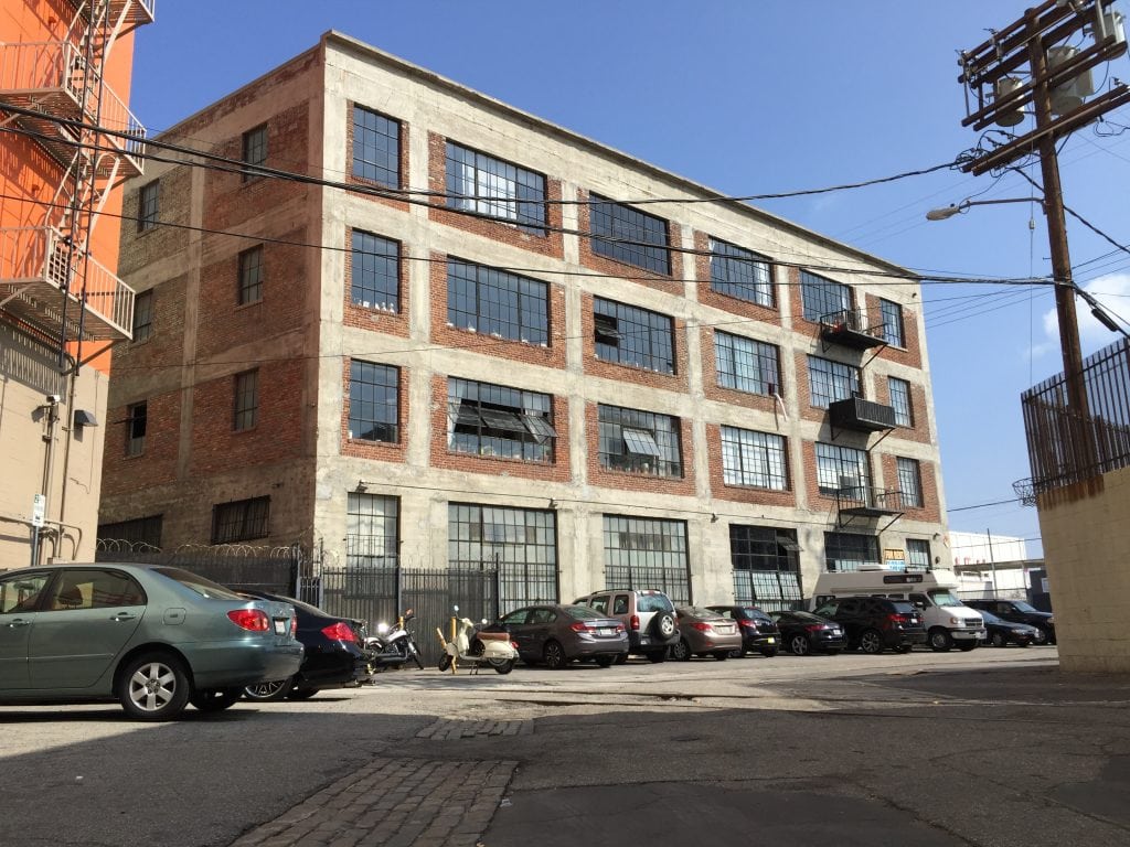 historic industrial loft building in Little Tokyo, Downtown Los Angeles